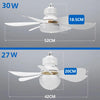 40W LED Ceiling Fan Light